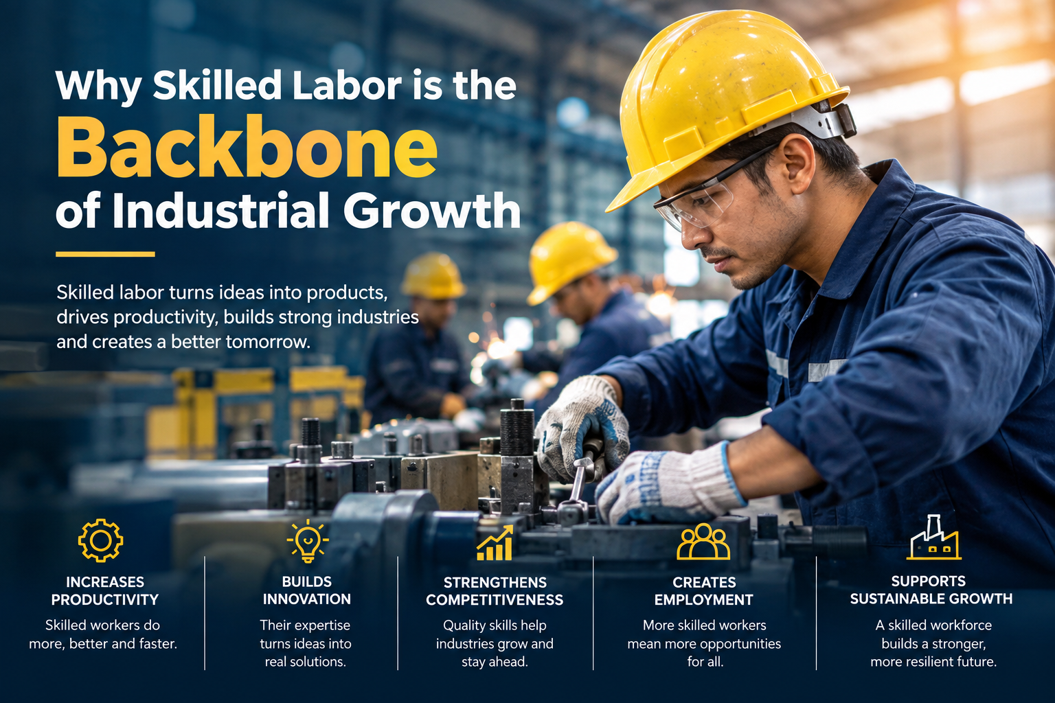 Skilled labor and industrial growth